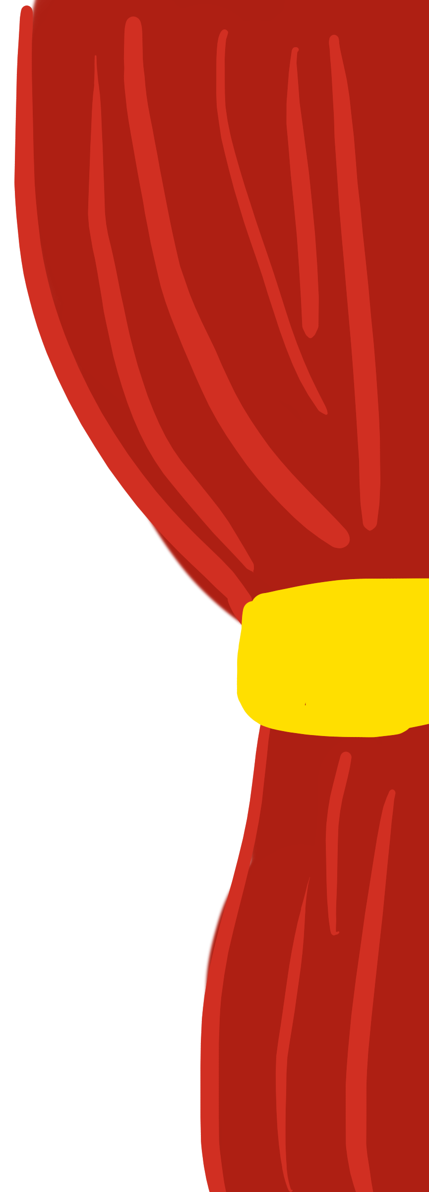 Vorhang einer Bühne