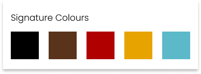 Kachel mit Ducan Pirates Farben: Schwarz, Braun, rot, gelb, hellblau