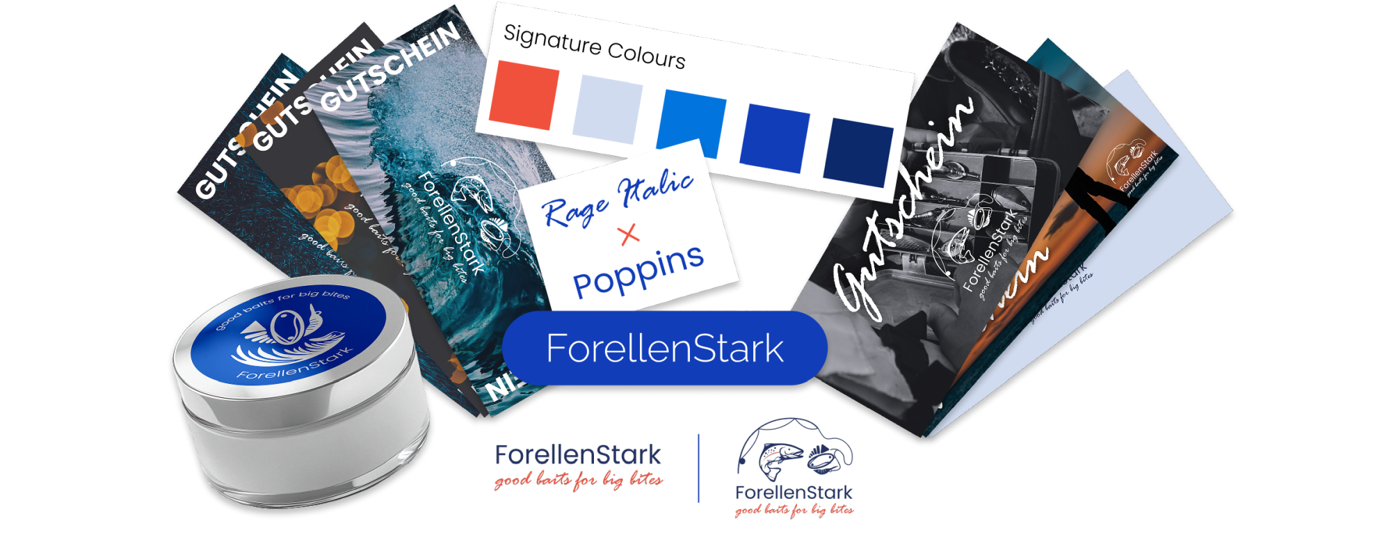 Header-Collage: Kunde ForellenStark