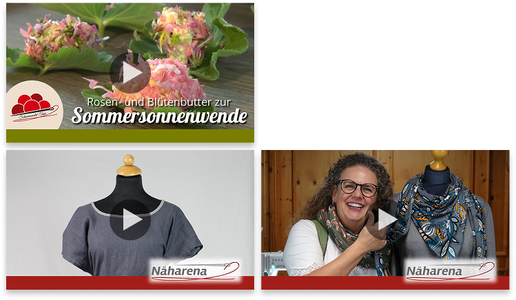 Collage aus YouTube Thumbnails